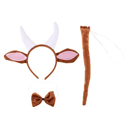 TOPPERFUN 1Satz Tierkostüm Set mit Tierohren Fliege und Teiliges Cosplay Kostüm für Erwachsene für Halloween Fasching und Kostümpartys TOPPERFUN 1Satz Tierkostüm Set mit Tierohren Fliege und Teiliges Cosplay Kostüm für Erwachsene für Halloween Fasching und Kostümpartys von TOPPERFUN