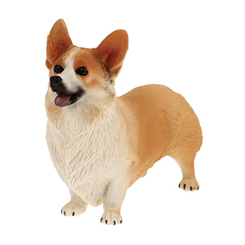 TOPPERFUN 1Stück Simulations Corgi Modell Stehende Hundefigur Niedliche Tierdekoration Für Zuhause Geschenkidee TOPPERFUN 1Stück Simulations Corgi Modell Stehende Hundefigur Niedliche Tierdekoration Für Zuhause Geschenkidee von TOPPERFUN