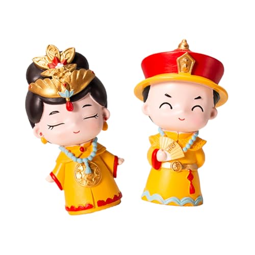 TOPPERFUN 2 Sätze Kaiser Ornamente Mini Figur Gänseblümchen Vintage Bräutigam Paar Königin Geburtstagsaufsätze Party Kuchendekoration Kuchenhandwerk Heimornament 2 Stücke * 2 TOPPERFUN 2 Sätze Kaiser Ornamente Mini Figur Gänseblümchen Vintage Bräutigam Paar Königin Geburtstagsaufsätze Party Kuchendekoration Kuchenhandwerk Heimornament 2 Stücke * 2 von TOPPERFUN