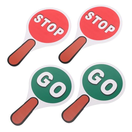 TOPPERFUN 2 Satz Parkplatzzufahrtsschild Stoppschild für Garage Stoppschild für Ampel-Kinderspielzeug Stop-Schild-Dekoration Parkplatzschilder Stoppschild mit Griff PVC TOPPERFUN 2 Satz Parkplatzzufahrtsschild Stoppschild für Garage Stoppschild für Ampel-Kinderspielzeug Stop-Schild-Dekoration Parkplatzschilder Stoppschild mit Griff PVC von TOPPERFUN