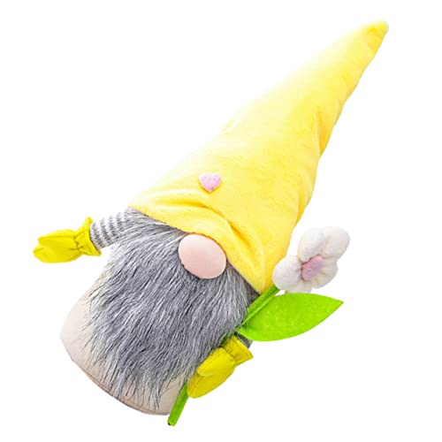 TOPPERFUN 2 Stck. Blumenförmige Puppe Plüsch Puppendekoration Muttertagspartydekoration Muttertagsgeschenk Puppe für Mutter Muttertagsdeko Stoff Yellow TOPPERFUN 2 Stck. Blumenförmige Puppe Plüsch Puppendekoration Muttertagspartydekoration Muttertagsgeschenk Puppe für Mutter Muttertagsdeko Stoff Yellow von TOPPERFUN