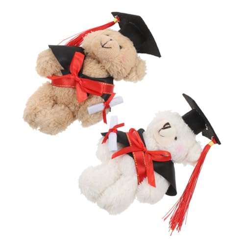 TOPPERFUN 2 Stück Dr Bär Puppe Abschluss Plüschtiere Doktorat Abschlussgeschenke Freundin Absolvent Abschluss Stoffbär Plüschtier Niedlicher Mini Abschlussbär Tier Gastgeschenk Party Pp TOPPERFUN 2 Stück Dr Bär Puppe Abschluss Plüschtiere Doktorat Abschlussgeschenke Freundin Absolvent Abschluss Stoffbär Plüschtier Niedlicher Mini Abschlussbär Tier Gastgeschenk Party Pp von TOPPERFUN