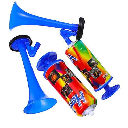 TOPPERFUN 2 Stück Handluftpumpe Hupe Lautes für Sport Camping Bootsfahrten Geburtstagsfeiern mit Tragbarem für Altersgruppen TOPPERFUN 2 Stück Handluftpumpe Hupe Lautes für Sport Camping Bootsfahrten Geburtstagsfeiern mit Tragbarem für Altersgruppen von TOPPERFUN
