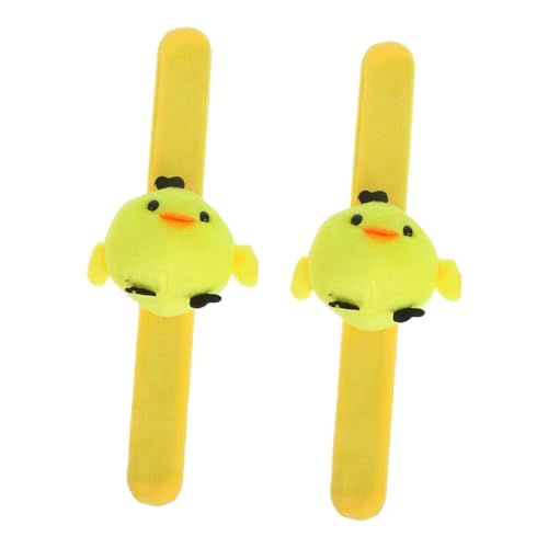 TOPPERFUN 2 Stück Kleines Huhn-Armband Schnapparmband Animal-Slap-armbänder Stofftier -Slap -Armband Schlagarmbänder Bulk-Slap-armbänder Gefülltes Schlagarmband Plüsch TOPPERFUN 2 Stück Kleines Huhn-Armband Schnapparmband Animal-Slap-armbänder Stofftier -Slap -Armband Schlagarmbänder Bulk-Slap-armbänder Gefülltes Schlagarmband Plüsch von TOPPERFUN