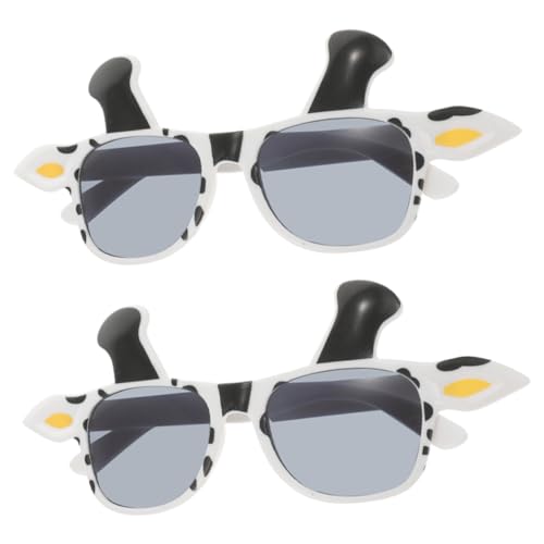 TOPPERFUN 2 Stück Lustige Kuhbrille Cosplay Accessoires für Partys Foto Requisiten für Halloween Geburtstagsfeiern und Kuh Themenveranstaltungen TOPPERFUN 2 Stück Lustige Kuhbrille Cosplay Accessoires für Partys Foto Requisiten für Halloween Geburtstagsfeiern und Kuh Themenveranstaltungen von TOPPERFUN