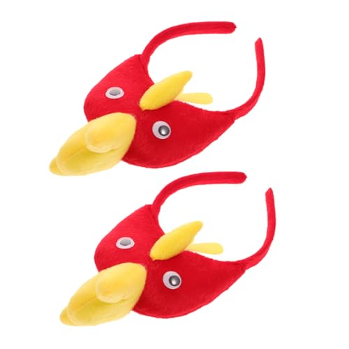 TOPPERFUN 2 Stück Teiliges Stirnband Rooster Kopfschmuck aus Leichtes Robustes Haarband für Jungen und Mädchen Vielseitig für Parties Cosplay Festivals Bequem und Haarschonend TOPPERFUN 2 Stück Teiliges Stirnband Rooster Kopfschmuck aus Leichtes Robustes Haarband für Jungen und Mädchen Vielseitig für Parties Cosplay Festivals Bequem und Haarschonend von TOPPERFUN
