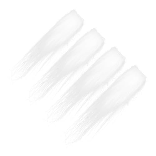 TOPPERFUN 2 Stück Weihnachtsmann Augenbrauen Kostüm Party Cosplay Accessoires Weiß Lustige Verkleidung für Weihnachtsfeiern und Fasching Hochwertige und Sichere Materialqualität von TOPPERFUN