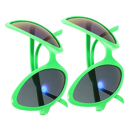 TOPPERFUN 2 Stück lustige Brille außerirdisches Kostümspielzeug Alien-Brille für Männer Erwachsene 2023 silvesterbrille geformt Außerirdische Brille lustige Alien-Brille Stk TOPPERFUN 2 Stück lustige Brille außerirdisches Kostümspielzeug Alien-Brille für Männer Erwachsene 2023 silvesterbrille geformt Außerirdische Brille lustige Alien-Brille Stk von TOPPERFUN