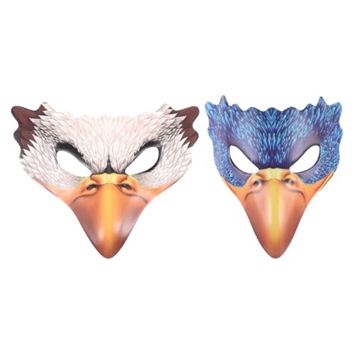 TOPPERFUN 2 Teilige Realistische Adlermaske Cosplay Vogelschnabel Gesichtsmaske Pu Schaum Für Erwachsene Halloween Maskenball Party Cosplay Kostüm TOPPERFUN 2 Teilige Realistische Adlermaske Cosplay Vogelschnabel Gesichtsmaske Pu Schaum Für Erwachsene Halloween Maskenball Party Cosplay Kostüm von TOPPERFUN
