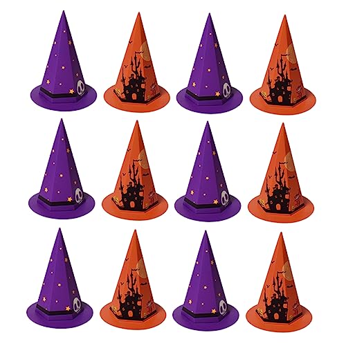 TOPPERFUN 20 Stück Halloween Süßigkeitenboxen Cartoon Hut Design für Halloween Feiern Süßigkeitenbehälter für Partys TOPPERFUN 20 Stück Halloween Süßigkeitenboxen Cartoon Hut Design für Halloween Feiern Süßigkeitenbehälter für Partys von TOPPERFUN