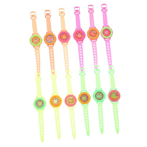 TOPPERFUN 25 Stück Farbveränderte Uhrenspielzeug Uhrenspielzeug Tragbares Uhrenspielzeug Armband-Uhr- Armband Kinderuhr Spielzeugarmband Plastik von TOPPERFUN