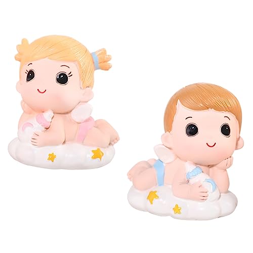TOPPERFUN 2Stücke Doll Kuchenfigur Dekoration Lustige und Stilvolle Tortenornamente aus Hochwertigem Material für Geburtstagsfeiern und Besondere Anlässe TOPPERFUN 2Stücke Doll Kuchenfigur Dekoration Lustige und Stilvolle Tortenornamente aus Hochwertigem Material für Geburtstagsfeiern und Besondere Anlässe von TOPPERFUN