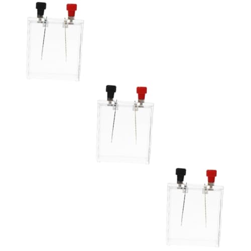 TOPPERFUN 3 Sätze Experimentiergeräte Elektronik-kit Elektrodenstreifen Wissenschaftliche Experimente Für DIY-batteriematerialien Experimentiermaterialien Experiment Liefert Abs von TOPPERFUN