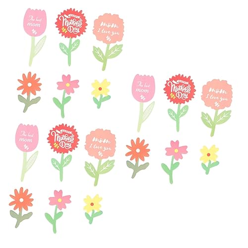 TOPPERFUN 3 Sätze Kuchendekorationsset Topper Zum Muttertag Blumenkuchen -picks Mama Kuchen Dekorationen Topper Zum Einsetzen Von Kuchen Colorful Papier 60 Stück * 3 TOPPERFUN 3 Sätze Kuchendekorationsset Topper Zum Muttertag Blumenkuchen -picks Mama Kuchen Dekorationen Topper Zum Einsetzen Von Kuchen Colorful Papier 60 Stück * 3 von TOPPERFUN