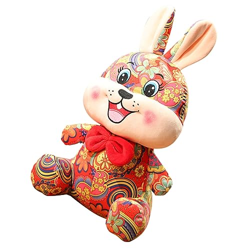 TOPPERFUN 3 Stück Kaninchen Plüschtier ausgestopfter Hase 2023 Kaninchenpuppe Kuscheltier Aber gefülltes Karottenspielzeug Maskottchen-Ornamente Baumwolle und Plüsch TOPPERFUN 3 Stück Kaninchen Plüschtier ausgestopfter Hase 2023 Kaninchenpuppe Kuscheltier Aber gefülltes Karottenspielzeug Maskottchen-Ornamente Baumwolle und Plüsch von TOPPERFUN