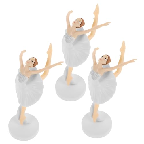 TOPPERFUN 3 Stück Kuchendekoration kuchen dekoration geburtstagsdekoration Prinzessinnen-Geburtstagsparty-Dekorationen Mädchenfigurendekorationen Miniatur-Mädchenfigur Ballett Tortenaufsatz TOPPERFUN 3 Stück Kuchendekoration kuchen dekoration geburtstagsdekoration Prinzessinnen-Geburtstagsparty-Dekorationen Mädchenfigurendekorationen Miniatur-Mädchenfigur Ballett Tortenaufsatz von TOPPERFUN