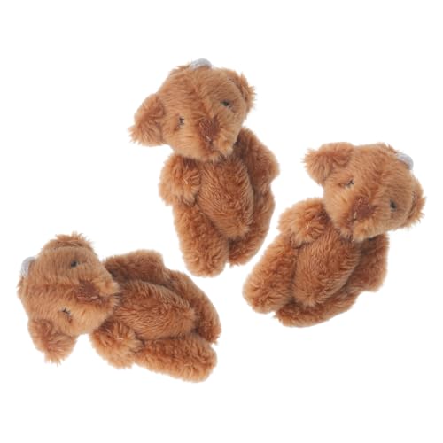 TOPPERFUN 3 Stück Mikrolandschaftsbär Puppe Mini Bärendekor Bär Dekoration kleine Dekorationen Bärenfigur zur Dekoration Bärenfiguren kleine Bärenstatuen Plüsch Coffee TOPPERFUN 3 Stück Mikrolandschaftsbär Puppe Mini Bärendekor Bär Dekoration kleine Dekorationen Bärenfigur zur Dekoration Bärenfiguren kleine Bärenstatuen Plüsch Coffee von TOPPERFUN