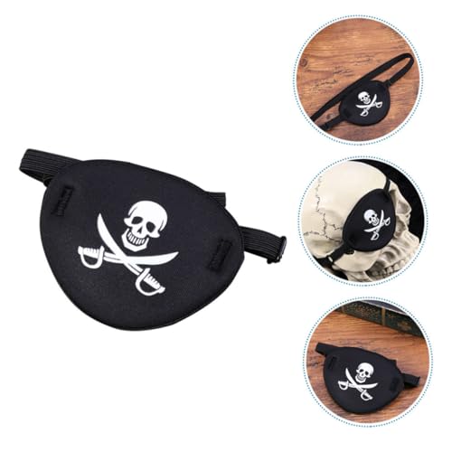 TOPPERFUN 3 Stück Teiliges Piraten Augenklappen Schwarz Atmungsaktiv Langlebig für Halloween Faschingskostüme Cosplay und Bühnenauftritte Perfektes Piraten Accessoire für Erwachsene TOPPERFUN 3 Stück Teiliges Piraten Augenklappen Schwarz Atmungsaktiv Langlebig für Halloween Faschingskostüme Cosplay und Bühnenauftritte Perfektes Piraten Accessoire für Erwachsene von TOPPERFUN
