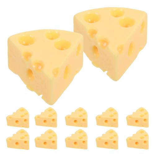 TOPPERFUN 30 Stück Mini-Käse 0 75 Zoll Küchen-Käsemodell Aus Harz Simulation Von Lebensmittelornamenten Für Die Puppenhaus-Küchendekoration TOPPERFUN 30 Stück Mini-Käse 0 75 Zoll Küchen-Käsemodell Aus Harz Simulation Von Lebensmittelornamenten Für Die Puppenhaus-Küchendekoration von TOPPERFUN