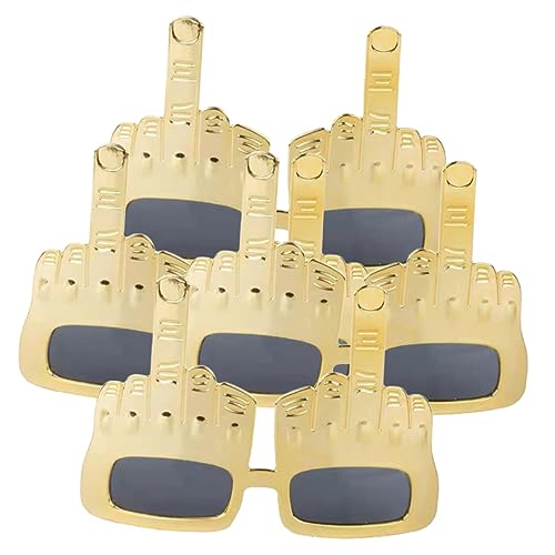 TOPPERFUN 4 Stück Lustige Sonnenbrillen für Partys Kreative Kostümaccessoires Leichte und Bequeme Brillen für Halloween Kostümpartys und Bühnenauftritte TOPPERFUN 4 Stück Lustige Sonnenbrillen für Partys Kreative Kostümaccessoires Leichte und Bequeme Brillen für Halloween Kostümpartys und Bühnenauftritte von TOPPERFUN