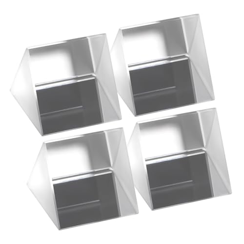 TOPPERFUN Pädagogisches Optisches Spielzeug 4 Pcs Licht Glas Prisma Klassenzimmer Lehrmittel Physik Experiment Kit Prismen Für Jungen Und TOPPERFUN Pädagogisches Optisches Spielzeug 4 Pcs Licht Glas Prisma Klassenzimmer Lehrmittel Physik Experiment Kit Prismen Für Jungen Und von TOPPERFUN