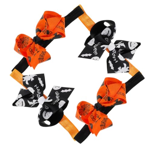 TOPPERFUN 4 Stück Teiliges Gedrucktem Schleifen dekor Leichtes Bequemes Stirnband für Sicheres Material als Halloween kostüm Zubehör und Modisches Haarschmuck TOPPERFUN 4 Stück Teiliges Gedrucktem Schleifen dekor Leichtes Bequemes Stirnband für Sicheres Material als Halloween kostüm Zubehör und Modisches Haarschmuck von TOPPERFUN