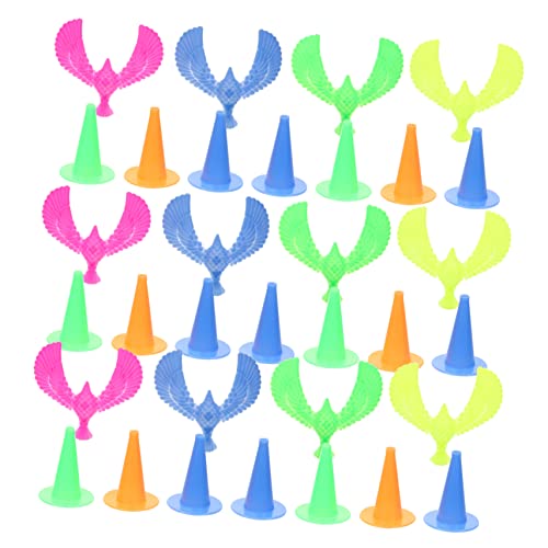 TOPPERFUN 40Stücke Vogelspielzeug Balance Eagle Kleines Finger für Kreative Lernspiele und Partygeschenke von TOPPERFUN