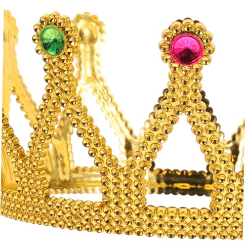 TOPPERFUN 5 Stück Teiliges Party Gold und Silber Leichte König und Königinnen Stirnbänder für Geburtstagsfeiern Cosplay Hochzeiten und Festliche Anlässe Komfortabel und Elegant von TOPPERFUN