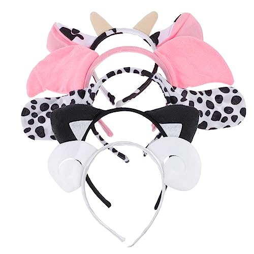 TOPPERFUN 5 Stück Tierische Ohren Haarschmuck Teiliges Kostüm Stirnband mit Schaf Hund Katze Kuh und Schwein für Mottopartys und Cosplay Weiches Bequemes Material für Erwachsene TOPPERFUN 5 Stück Tierische Ohren Haarschmuck Teiliges Kostüm Stirnband mit Schaf Hund Katze Kuh und Schwein für Mottopartys und Cosplay Weiches Bequemes Material für Erwachsene von TOPPERFUN