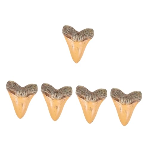 TOPPERFUN 5 Stücke Shark Bewegung Shark Dekoration Prähistorische Shark Vintage Probe von TOPPERFUN