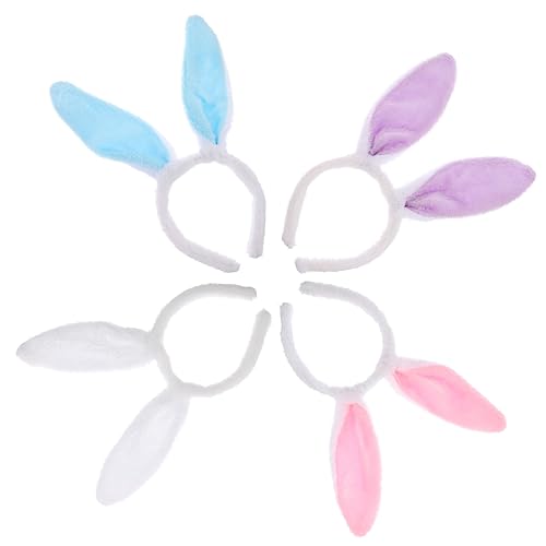 TOPPERFUN 5Stücke Teiliges Plüsch Hasenohren Haarreifen für Mädchen Lustige Haaraccessoires für Ostern Party Dekoration und Kinderkostüme Verschiedenen Farben TOPPERFUN 5Stücke Teiliges Plüsch Hasenohren Haarreifen für Mädchen Lustige Haaraccessoires für Ostern Party Dekoration und Kinderkostüme Verschiedenen Farben von TOPPERFUN