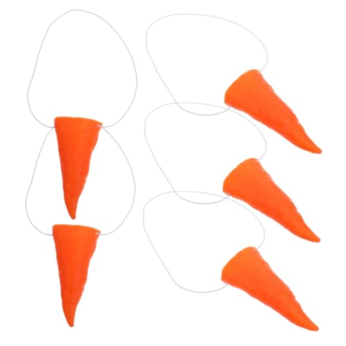 TOPPERFUN 5pcs Karotten Nase Clown Karotten Schneemann Nase Party Dress Up Requisiten Für Partyatmosphäre Cosplay Snowman Request Für Geburtstagsfestivals TOPPERFUN 5pcs Karotten Nase Clown Karotten Schneemann Nase Party Dress Up Requisiten Für Partyatmosphäre Cosplay Snowman Request Für Geburtstagsfestivals von TOPPERFUN