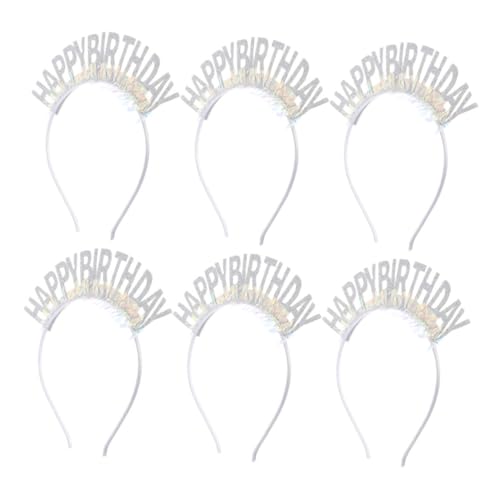 TOPPERFUN 6 Stück Glitzernde Haaraccessoires mit Elegantem Design für Partys und Feiern Leicht und Komfortabel für Unvergessliche von TOPPERFUN