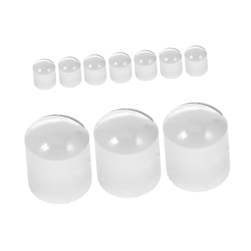 TOPPERFUN 6 Stück Projektionschiplinse Objektträger Für Mikroskop Präparierte Objektträger Nano-cast-projektor Pvd Gravurstift-kit Clouldray Mo Spiegel Leere Objektträger Transparent Glas von TOPPERFUN