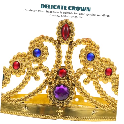 TOPPERFUN 6 Stück Teiliges Stirnband Retro Party Haarschmuck Leichte Diademe für Mädchen und König Kostüm Cosplay Festzug Bühnenauftritt Zubehör TOPPERFUN 6 Stück Teiliges Stirnband Retro Party Haarschmuck Leichte Diademe für Mädchen und König Kostüm Cosplay Festzug Bühnenauftritt Zubehör von TOPPERFUN
