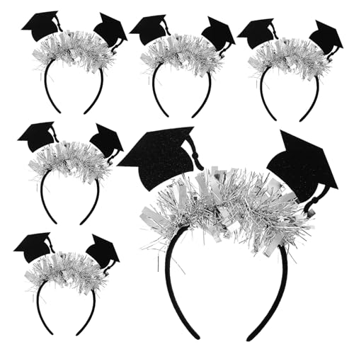 TOPPERFUN 6Stücke Abschluss Stirnbänder für Graduierungen Langlebig und Leicht für Foto Requisiten und Partys Abschlussfeier Dekorationen TOPPERFUN 6Stücke Abschluss Stirnbänder für Graduierungen Langlebig und Leicht für Foto Requisiten und Partys Abschlussfeier Dekorationen von TOPPERFUN