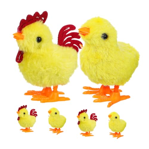 TOPPERFUN 6Stücke Aufzieh Küken Realistische Plüschtiere Mit Windup Mechanismus Für Ostern Party Gefälligkeiten Und Kreative TOPPERFUN 6Stücke Aufzieh Küken Realistische Plüschtiere Mit Windup Mechanismus Für Ostern Party Gefälligkeiten Und Kreative von TOPPERFUN