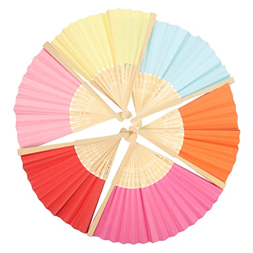 TOPPERFUN 6Stücke DIY Papierventilatoren für Leere Klappfächer zum Bemalen für Dekoration und Kreative Projekte zu Hause Schule und Kindergarten TOPPERFUN 6Stücke DIY Papierventilatoren für Leere Klappfächer zum Bemalen für Dekoration und Kreative Projekte zu Hause Schule und Kindergarten von TOPPERFUN