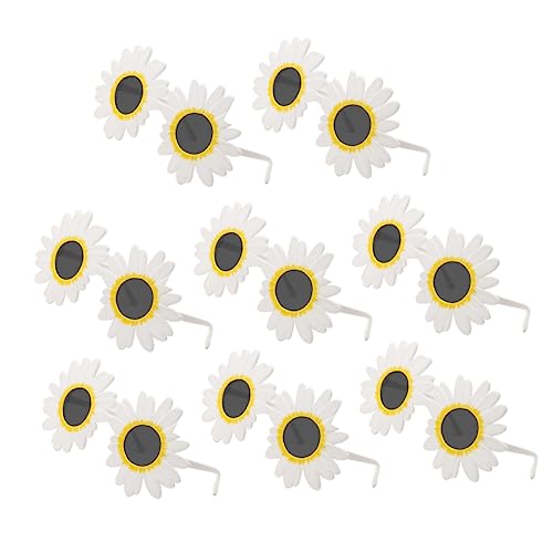 TOPPERFUN 8 Stück Sonnenblumengläser Partybrille Brillenstütze Poolparty-Brille Gänseblümchen-Brille Party Gefälligkeiten Gänseblümchen-Sonnenbrille Party Sonnenbrille Plastik Grau TOPPERFUN 8 Stück Sonnenblumengläser Partybrille Brillenstütze Poolparty-Brille Gänseblümchen-Brille Party Gefälligkeiten Gänseblümchen-Sonnenbrille Party Sonnenbrille Plastik Grau von TOPPERFUN