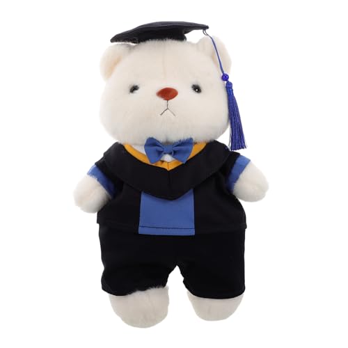 TOPPERFUN Abschlusssaison Bärenpuppe Abschluss Stofftiere ausgestopfter Doktorbär Abschlussbär Abschluss-Stofftier Bär der Abschlusssaison Mini-Abschlussbär PP Baumwolle Blau TOPPERFUN Abschlusssaison Bärenpuppe Abschluss Stofftiere ausgestopfter Doktorbär Abschlussbär Abschluss-Stofftier Bär der Abschlusssaison Mini-Abschlussbär PP Baumwolle Blau von TOPPERFUN