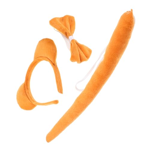 TOPPERFUN Bärenohren Stirnband mit Schleife Tierkostüm Zubehör für Erwachsene Halloween Party Cosplay Verkleidung Tierkostüm Requisiten Bequem und Langlebig von TOPPERFUN