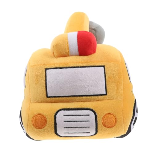 TOPPERFUN Baggerpuppe Geburtstagsgeschenke für Jungen weiches Stofftier Plüschtier zur Geburtstagsfeier ausgestopftes Spielzeugauto Party-Plüschtier PP Baumwolle von TOPPERFUN