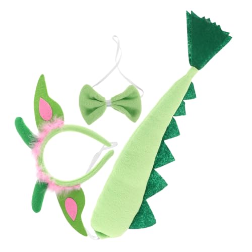 TOPPERFUN Dinosaurier Kostümset für Tierkopfband und Krawatte Weiche Plüschmaterialien für Rollenspiele Geburtstagsfeiern und Schulaufführungen Energiegeladenes Cartoon Design für Kreative TOPPERFUN Dinosaurier Kostümset für Tierkopfband und Krawatte Weiche Plüschmaterialien für Rollenspiele Geburtstagsfeiern und Schulaufführungen Energiegeladenes Cartoon Design für Kreative von TOPPERFUN