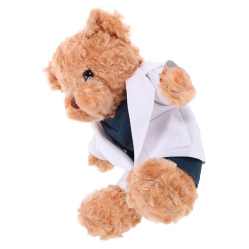 TOPPERFUN Doktor Bär Puppe Kuscheltier Kuscheltier Kuschelbär Kuschelbär Kuscheltier Kuscheltier Kuscheltier Kuscheltier Bär Deko Kuscheltier Bär Hellbrauner Plüsch TOPPERFUN Doktor Bär Puppe Kuscheltier Kuscheltier Kuschelbär Kuschelbär Kuscheltier Kuscheltier Kuscheltier Kuscheltier Bär Deko Kuscheltier Bär Hellbrauner Plüsch von TOPPERFUN