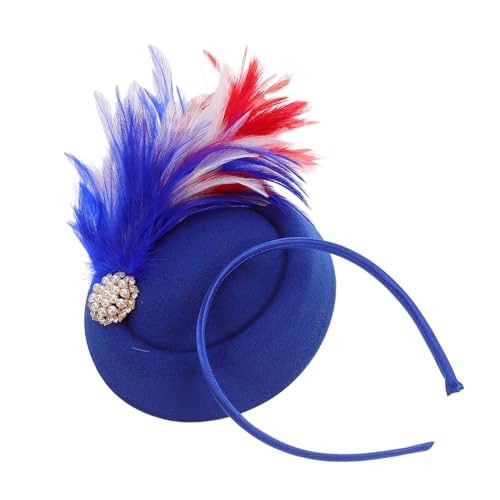 TOPPERFUN Eleganter Haarschmuck mit Federn für Hochzeiten Partys und Teegesellschaften Stilvolles Accessoire für Besondere Anlässe von TOPPERFUN