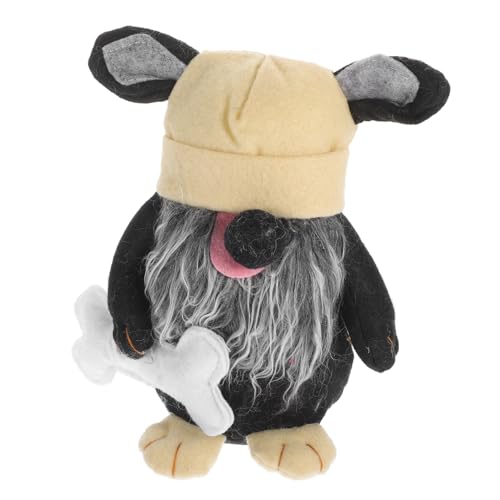 TOPPERFUN Entzückende Rudolph Zwergenpuppe Schwarze Hundepuppe für Schaufensterdekoration Plüschspielzeug und Festliche Wohnraumdeko für Familien TOPPERFUN Entzückende Rudolph Zwergenpuppe Schwarze Hundepuppe für Schaufensterdekoration Plüschspielzeug und Festliche Wohnraumdeko für Familien von TOPPERFUN