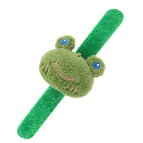 TOPPERFUN Frosch Slap Armband für Niedliches Plüsch Armband im Tragbar und für Frosch und Kindergeburtstagsfeiern TOPPERFUN Frosch Slap Armband für Niedliches Plüsch Armband im Tragbar und für Frosch und Kindergeburtstagsfeiern von TOPPERFUN