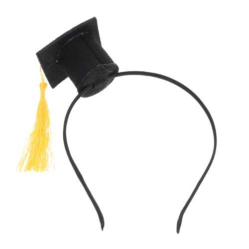 TOPPERFUN Graduation Cap Haarband mit Goldenem Quasten Design Bequemes Abschlussaccessoire für Fotos und Kostüme Langlebig Verblassungsresistent Stilvolles Stirnband für Abschlussfeiern und TOPPERFUN Graduation Cap Haarband mit Goldenem Quasten Design Bequemes Abschlussaccessoire für Fotos und Kostüme Langlebig Verblassungsresistent Stilvolles Stirnband für Abschlussfeiern und von TOPPERFUN