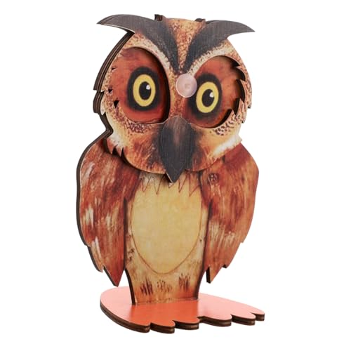 TOPPERFUN Holz Brillenhalter Eulenform Holz Tier Dekor Brillenständer Aufbewahrung Geschenk Wohnkultur Büro Schreibtisch Zubehör Geschenkidee TOPPERFUN Holz Brillenhalter Eulenform Holz Tier Dekor Brillenständer Aufbewahrung Geschenk Wohnkultur Büro Schreibtisch Zubehör Geschenkidee von TOPPERFUN