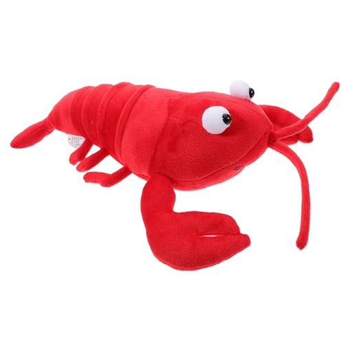 TOPPERFUN Hummerpuppe Hummer-Stoffspielzeug Hummer Plüschtier Plüschkrabbe Krabbe Plüschtier Garnelen Stofftier Hummer Kissen Krabben-Streichspielzeug gefälschter Hummer rot TOPPERFUN Hummerpuppe Hummer-Stoffspielzeug Hummer Plüschtier Plüschkrabbe Krabbe Plüschtier Garnelen Stofftier Hummer Kissen Krabben-Streichspielzeug gefälschter Hummer rot von TOPPERFUN